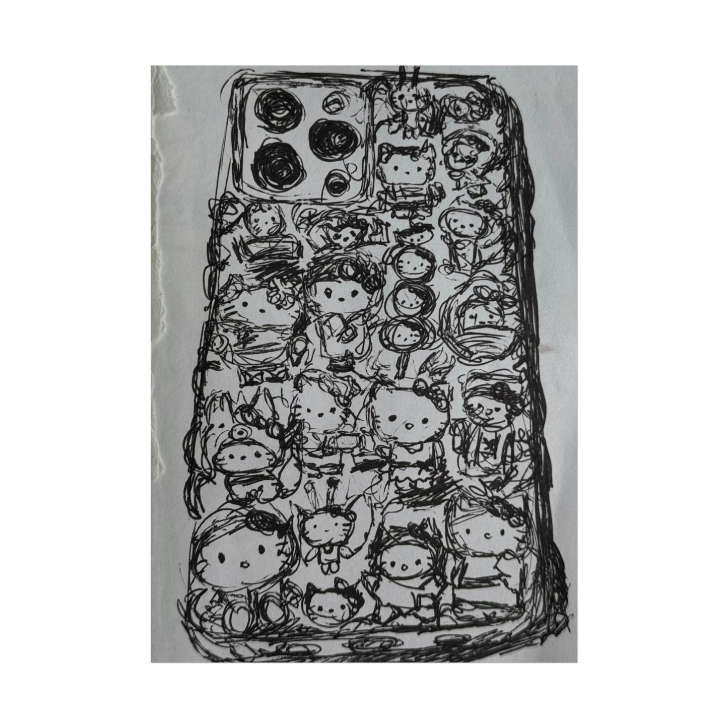 'My Phone Case' 5x7 Print