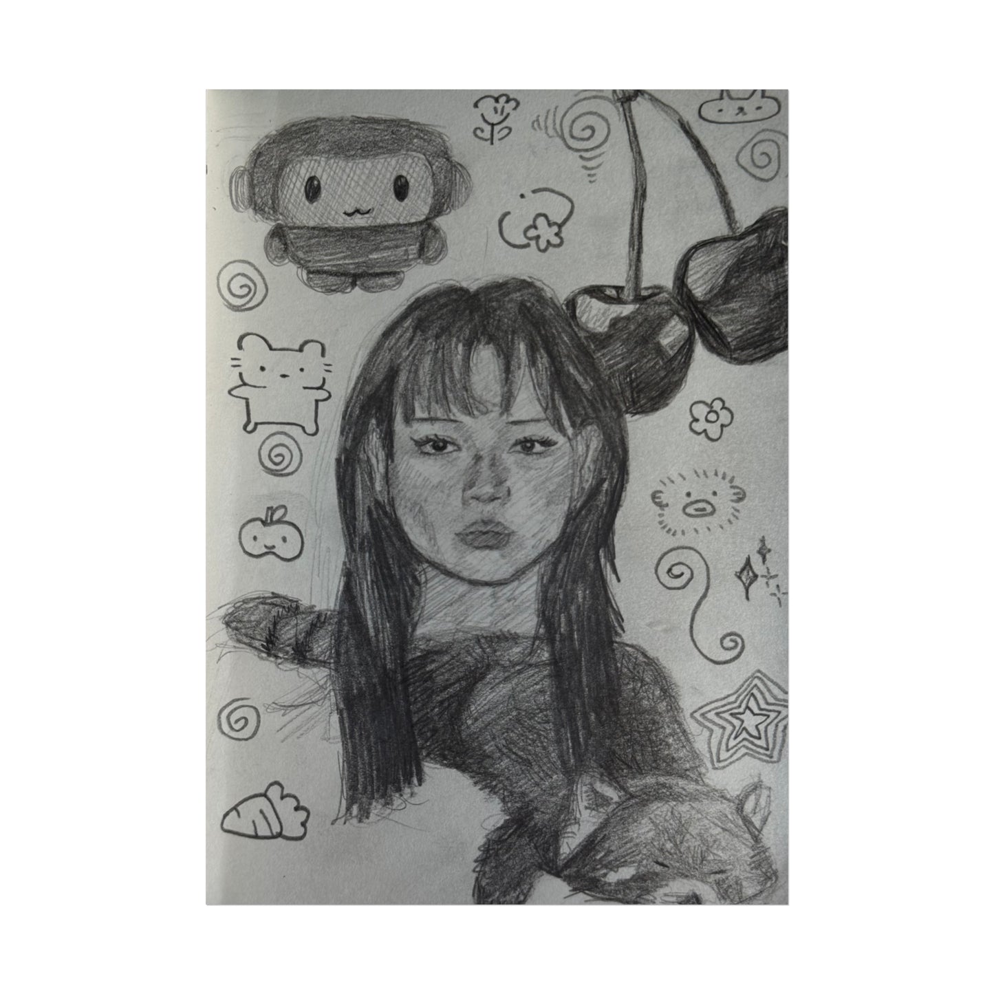 'Sorry, I Zoned Out' 5x7 Print