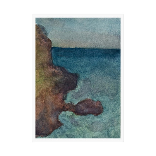 'Sea Breeze of Cinqueterra' 5x7 Print
