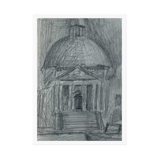 'Outside The Train Station In Venice' 5x7 Print