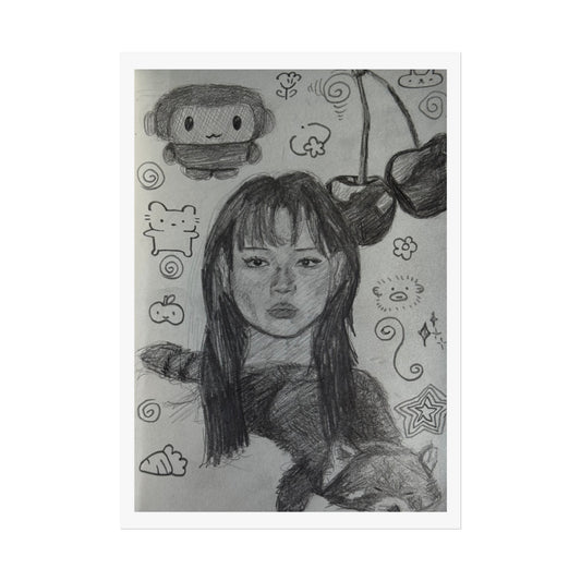 'Sorry, I Zoned Out' 5x7 Print