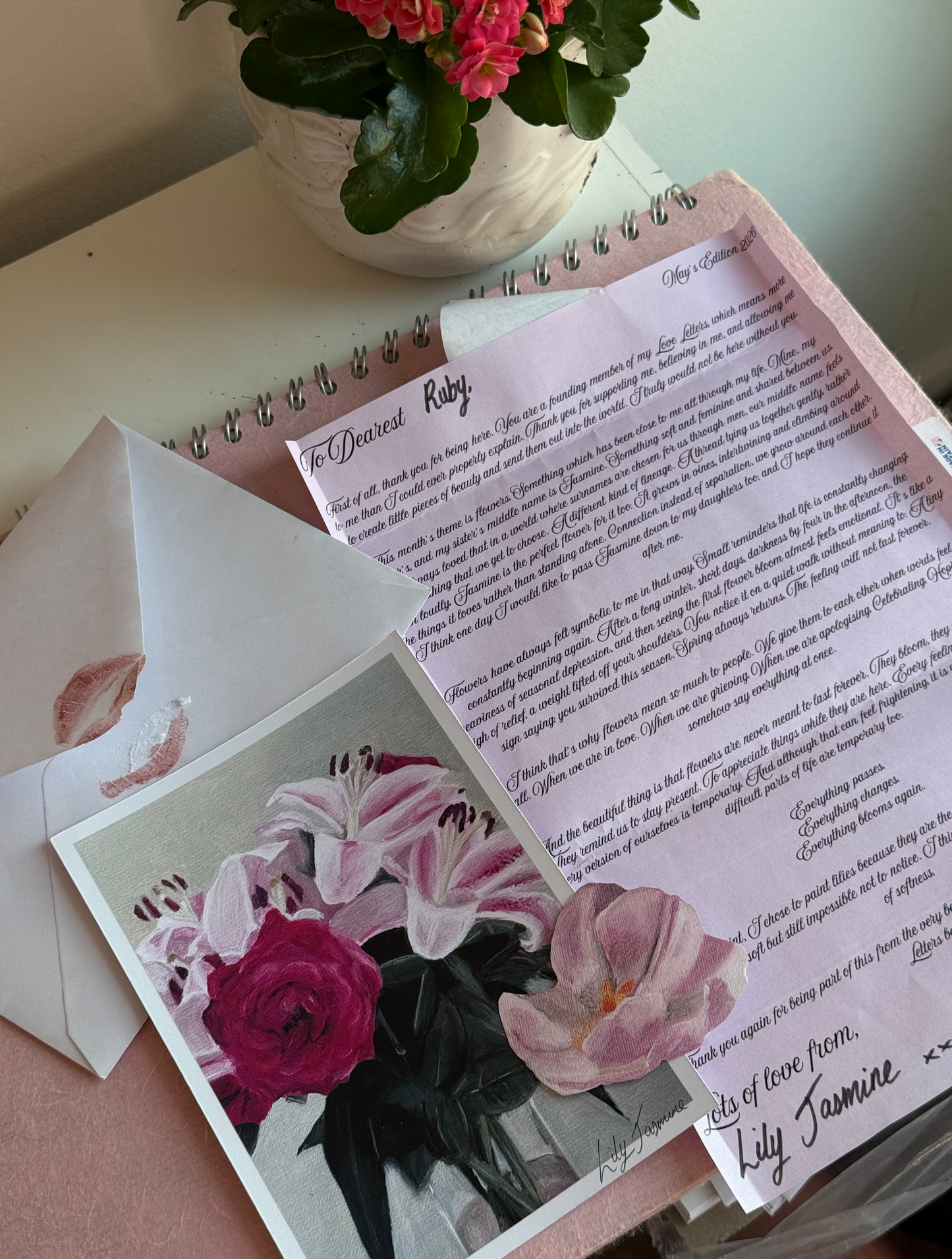 Lily's Love Letters - Monthly Subscription